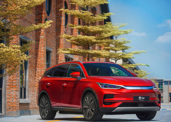 600-730KM Byd Tang Mobil Listrik SUV Menengah 5 Pintu 7 Kursi