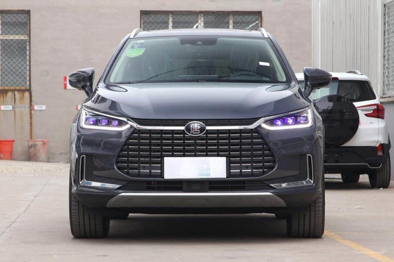 600-730KM Byd Tang Mobil Listrik SUV Menengah 5 Pintu 7 Kursi