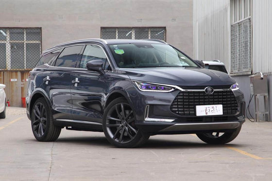 600-730KM Byd Tang Mobil Listrik SUV Menengah 5 Pintu 7 Kursi