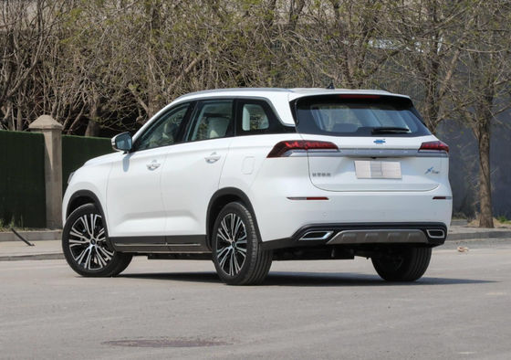 5 Pintu 5 Kursi Changan Auchan X7 EV Suv 405KM 0.5H Pengisian Cepat