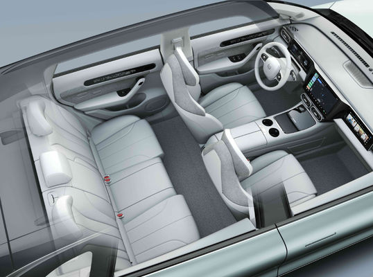 Leap Motor C11 510KM SUV EV Cars 0.67H Pengisian Cepat 6.5H Pengisian Lambat
