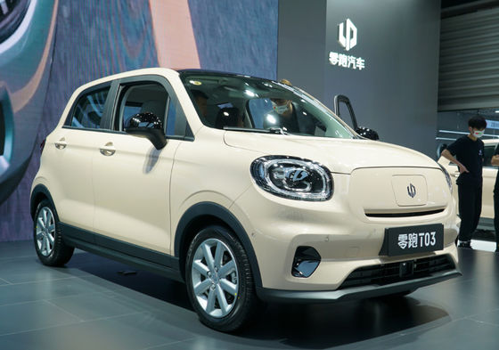 5 Pintu 4 Kursi Leap Motor T03 Mobil Mini 403KM 0,6H Pengisian Cepat