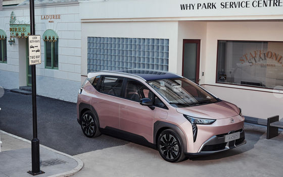 500KM 600KM Mobil Listrik AION Gac Aion Y Suv Performa Tinggi