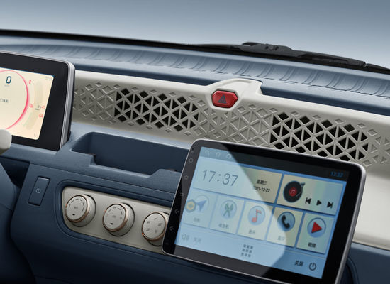 3 Pintu 4 Kursi Kendaraan Listrik Dongfeng Motor Fengguang Mini Ev 120KM-220KM