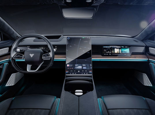 650-715KM Nezha Automobile Hozon NETA S Kendaraan Listrik 4 Pintu 5 Kursi